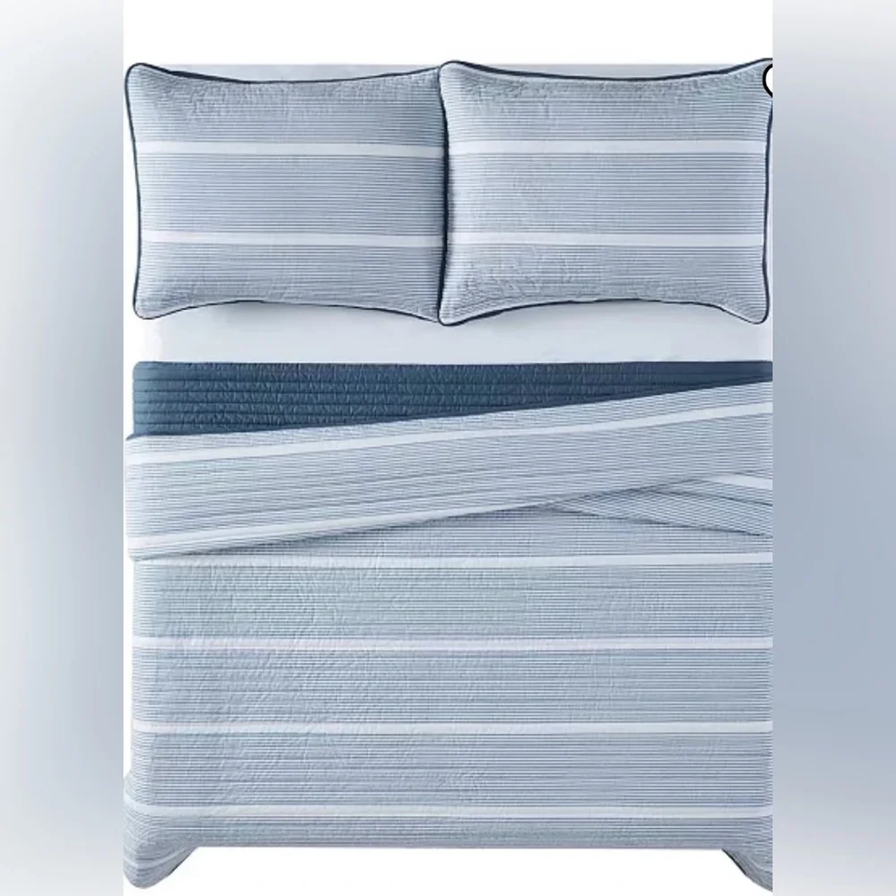 Brooklyn Loom Duvet Cover & Sham Set Niari Yarn Dye StripeCollection